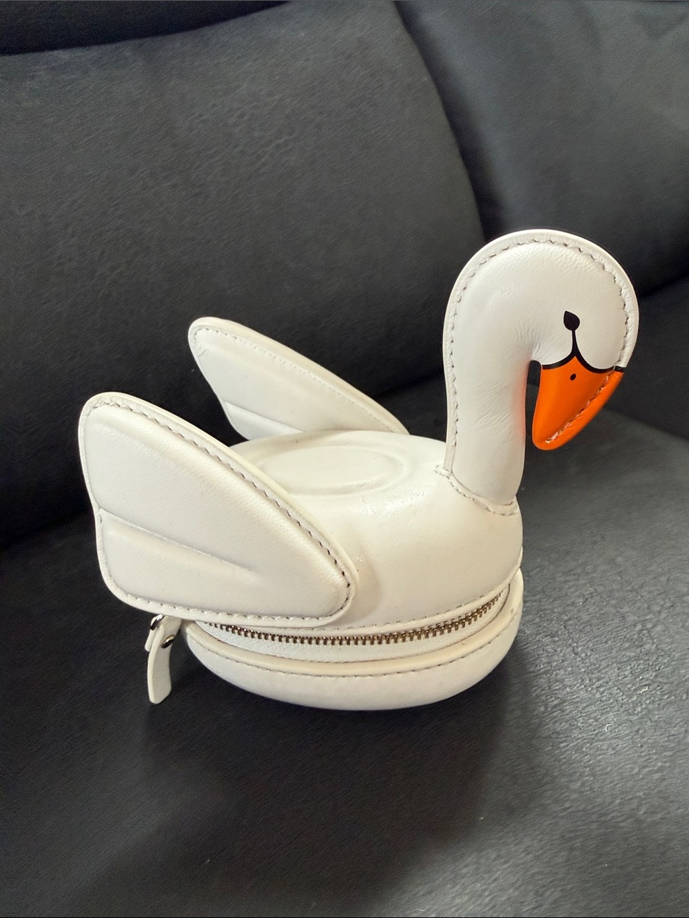 kate spade White Swan Coin Purse